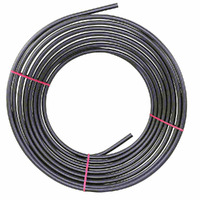 Poly-Armour PVF Steel Fuel Transmission Line Pipe Coil - 3/8" x 25'
