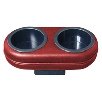 1971 - 1973 Mustang Plug & Chug Drink Holder (Vermillion)