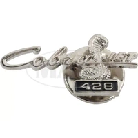 Hat or Lapel Pin Metal Emblem - Cobra Jet 428 Snake