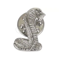 Hat or Lapel Pin Metal Emblem - Shelby Cobra Snake