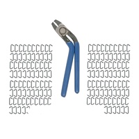 Professional Curved Hog Ring Upholstery Installation Kit