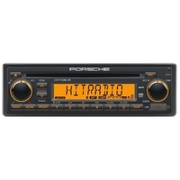 Porsche Inspired CD7416UBOR CD Player Bluetooth 1-Din Car Radio
