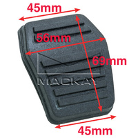 Brake Pedal Pad (Ford VH/VJ Transit Van Manual Trans 4CYL)