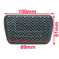 Brake Pedal Pad (Corolla Hatch/Sedan Auto 4CYL 1.8L)