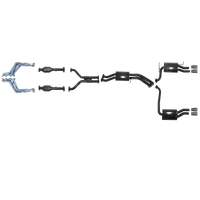 Full Exhaust System (DualOutlet) & Tuned Headers Ford Falcon FG GT-FG-X XR8 5.0L Supercharged Coyote