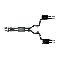3" Inch Cat Back Exhaust System (LHD or RHD) Quad Tip Rear for 2018-23 Ford Mustang Coupe 5.0L