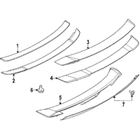 2024 Mustang Rear Lip Spoiler - Low