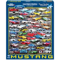 Mustang 50 years Puzzle 18" x 24" 45 cm x 61 cm 550 Piece