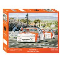 1984 Bathurst VK Commodore Dayglo Holden 1 - 2 Glory Jigsaw Puzzle 50cm x 70cm 1000 Piece
