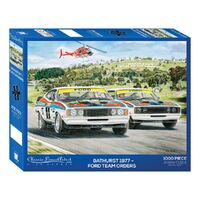 1977 Bathurst XC Falcon Team Orders 1 - 2 Allan Moffat Jigsaw Puzzle 50cm x 70cm 1000 Piece
