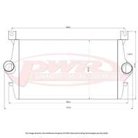 55mm Radiator (F250 6.0L Powerstroke 03-07)