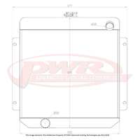 55mm Radiator (Falcon XW-XY 6cyl 69-70)