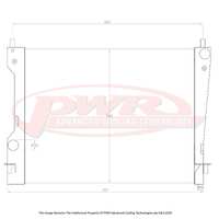 2005 - 2009 Mustang 42mm Radiator - 4.6 V8