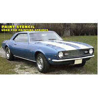 1967-68 Camaro Z28 9pc Paint Stencil