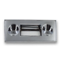 RetroSound Radio Faceplate Chrome 1966 - 1967 Nova