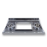 RetroSound Radio Faceplate Chrome 1966 - 1967 Chevelle