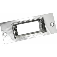 RetroSound Radio Bezel Chrome "1947 - 1953 GM Truck Plate"