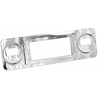 RetroSound Radio Bezel Chrome "1967 - 1972 GM Truck Bezel"