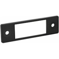 RetroSound Radio Faceplate Black "Mini Euro all Black"
