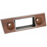 RetroSound Radio Faceplate Woodgrain "Walnut 1967 - 1968 Camaro"