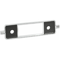 RetroSound Radio Faceplate Saphire Chrome with Black Inserts 190mm x 54mm