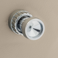 RetroSound Rear Control Ring Plastic Chrome - Pair