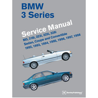 BMW 3 Series (E36) Service Manual: 1992, 1993, 1994, 1995, 1996, 1997, 1998