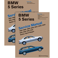 BMW 5 Series Service Manual 1987-2003 [2 Vol's]