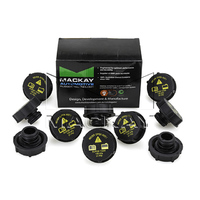 Radiator Cap - Plastic Surge Tank Dual O Ring (21PSI/145KPA) 10 Piece Bulk Pack