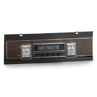 RetroSound Redondo RT Thumb-Roller Radio with OEM Style Face for 1968-1969 Plymouth GTX/1968-1969 Dodge Coronet - RED-M1B-RT-B-280-03113