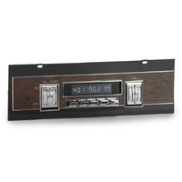 RetroSound Redondo RT Thumb-Roller Radio with OEM Style Face for 1968-1969 Plymouth GTX/1968-1969 Dodge Coronet - RED-M2-RT-C-280-03113