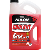 Red Long Life Coolant 1 Litre Top Up