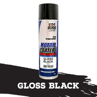 KBS MotorCoater Engine Enamel Gloss Black 400g Aerosol