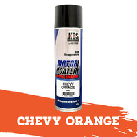 KBS MotorCoater Engine Enamel Chevy Orange 400g Aerosol