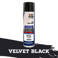 KBS MotorCoater Engine Enamel Velvet Black 400g Aerosol