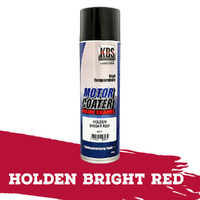 KBS MotorCoater Engine Enamel Holden Bright Red 400g Aerosol