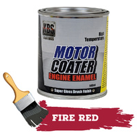 KBS MotorCoater Engine Enamel Paint Fire Red 500ml Tin