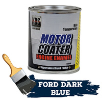 KBS MotorCoater Engine Enamel Paint Ford Dark Blue 500ml Tin