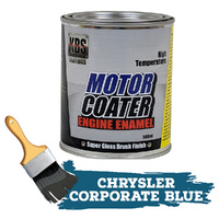 KBS MotorCoater Engine Enamel Paint Chrysler Corporate Blue 500ml Tin