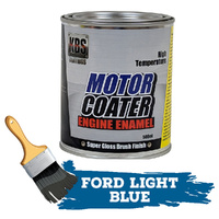 KBS MotorCoater Engine Enamel Paint Ford Light Blue 500ml Tin