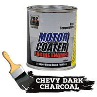 KBS MotorCoater Engine Enamel Paint Chevy Dark Charcoal 500ml Tin