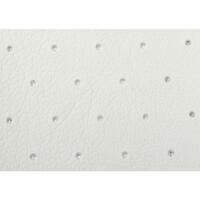 Headlining & Visor Material for Holden EH Sedan - White Perforated