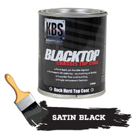 KBS BlackTop Chassis Coater Satin Black 500mL