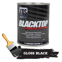 KBS BlackTop Chassis Coater Gloss Black 1Litre