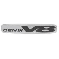 Genuine Holden Gen III V8 Fender Badge for Holden Commodore VT VU VX/Statesman WH/Caprice