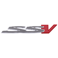 Genuine Holden Redline Series "SSV" Badge for Holden Commodore VE VF