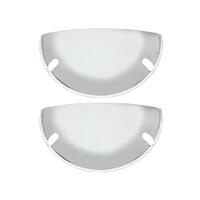 Chrome 5 3/4 Half Moon Headlight Covers - Pair for Holden Vehicles