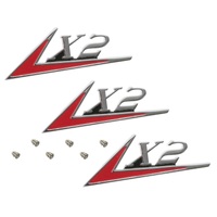 X2 Fender & Boot Badge - for Holden HD HR - Set of 3