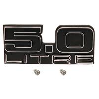 5.0 Litre Boot Tailgate Badge for Holden HJ HX HZ LX