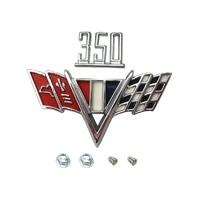 350 Engine Size & Flags Badge Kit for Holden